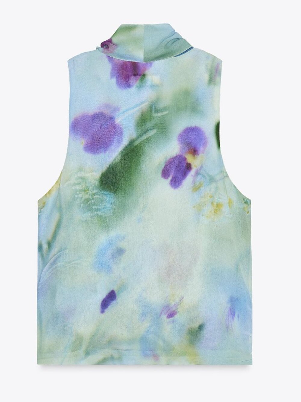 NWT Zara Printed Halter Top Size L - Picture 11 of 16